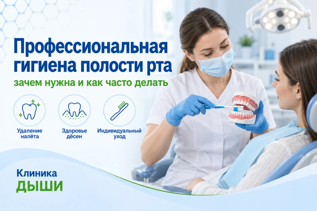 Профессиональная гигиена полости рта: зачем нужна и как часто делать